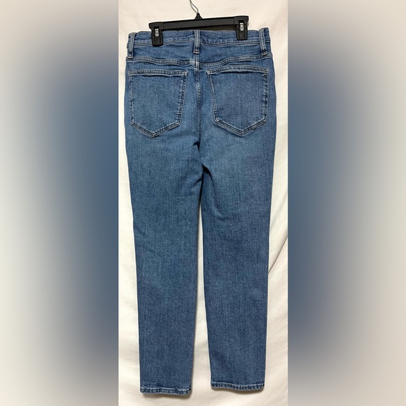 Madewell High Rise Stovepipe Jeans in Dearham Wash Denim Classic Winter Casual - Picture 8 of 12
